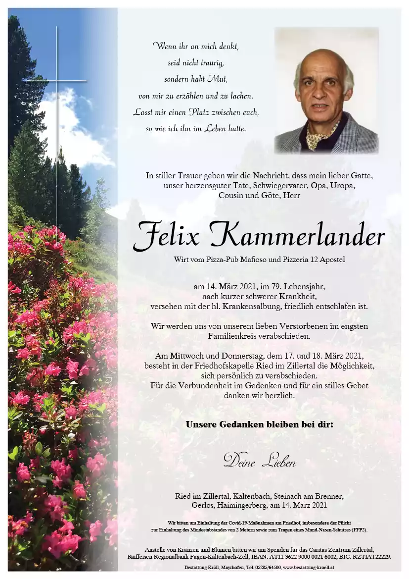 Parte von Felix Kammerlander